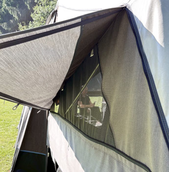 Isabella Camplet Earth | Isabella Trailer Tents | Cornwall