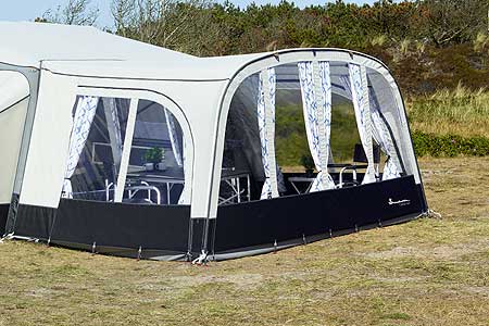 CampLet Living Plus Sun Canopy Front Sand Optional Extra