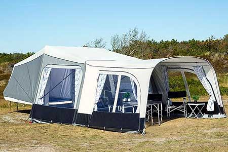 CampLet Living Plus Sun Canopy Sand Optional Extra