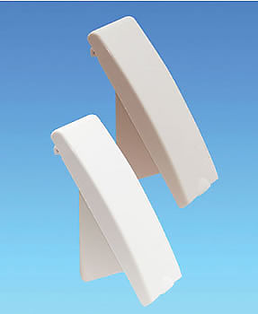 Cover for Caravan Mains Electric Inlet White