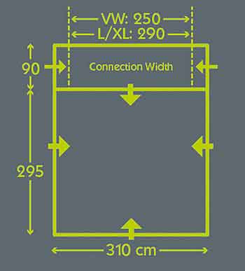 Kampa Travel Pod Motion Air Plan