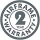 Kampa Airframe 2 Year Warranty Logo