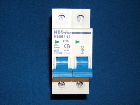 NBSe NBSB1-63 MCB 16amp (  Miniature Circuit Breaker )